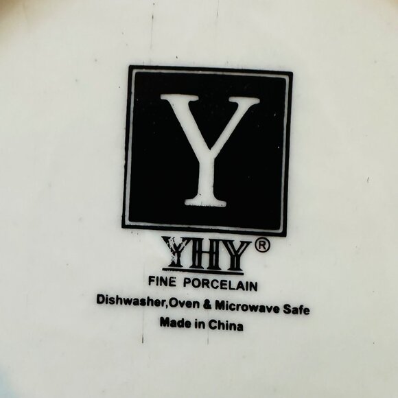 Set Of 4 Porcelain Bowls Blue & White Rice Bowls Tea Bowls Ramen Soup Bowls - Picture 7 of 12